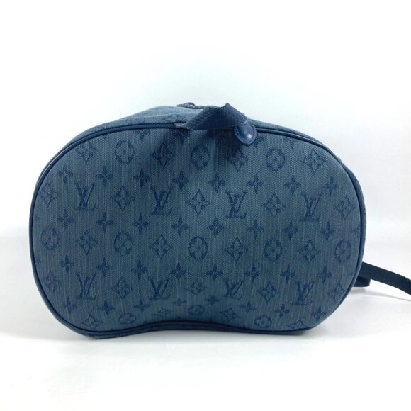 LOUIS VUITTON M44617 MonogramDenim chalk-Backpack Monogram Denim Canvas blue - Picture 8 of 13